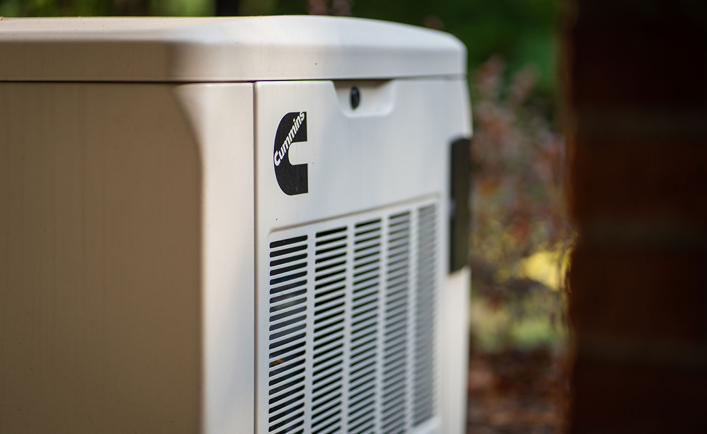 Professional whole-home generator installation